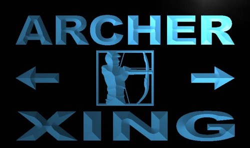 Archer Xing Neon Light Sign